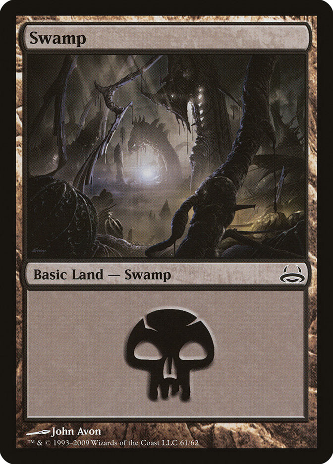 Swamp (61) [Duel Decks: Divine vs. Demonic] | Boutique FDB TCG