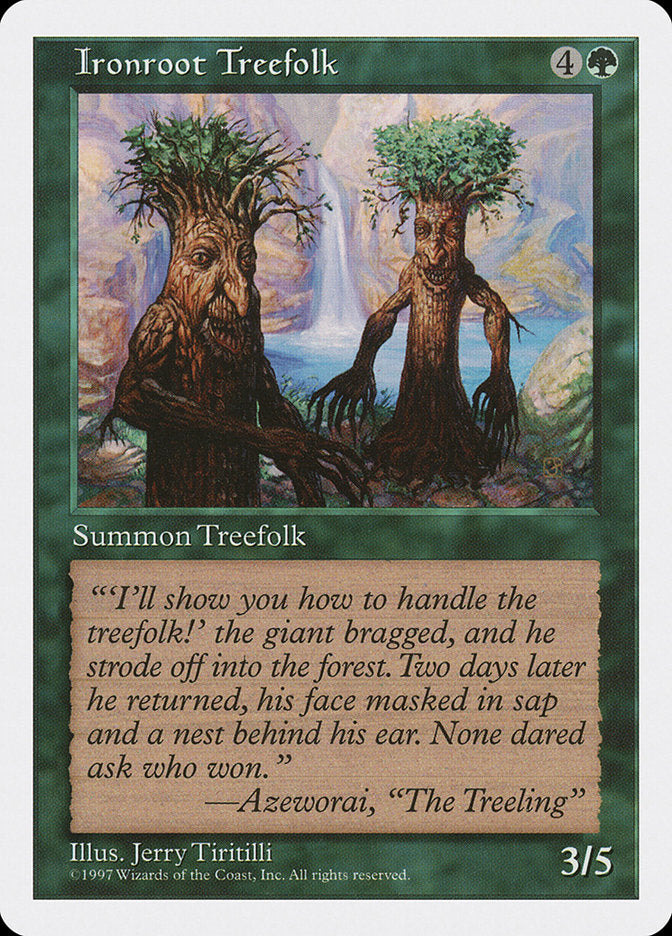 Ironroot Treefolk [Fifth Edition] | Boutique FDB TCG