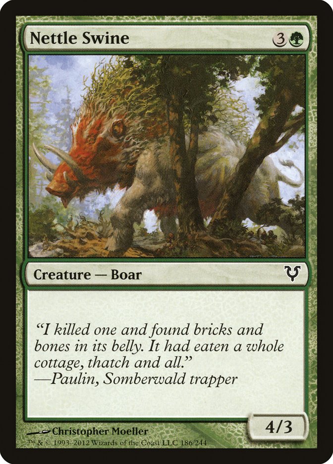 Nettle Swine [Avacyn Restored] | Boutique FDB TCG