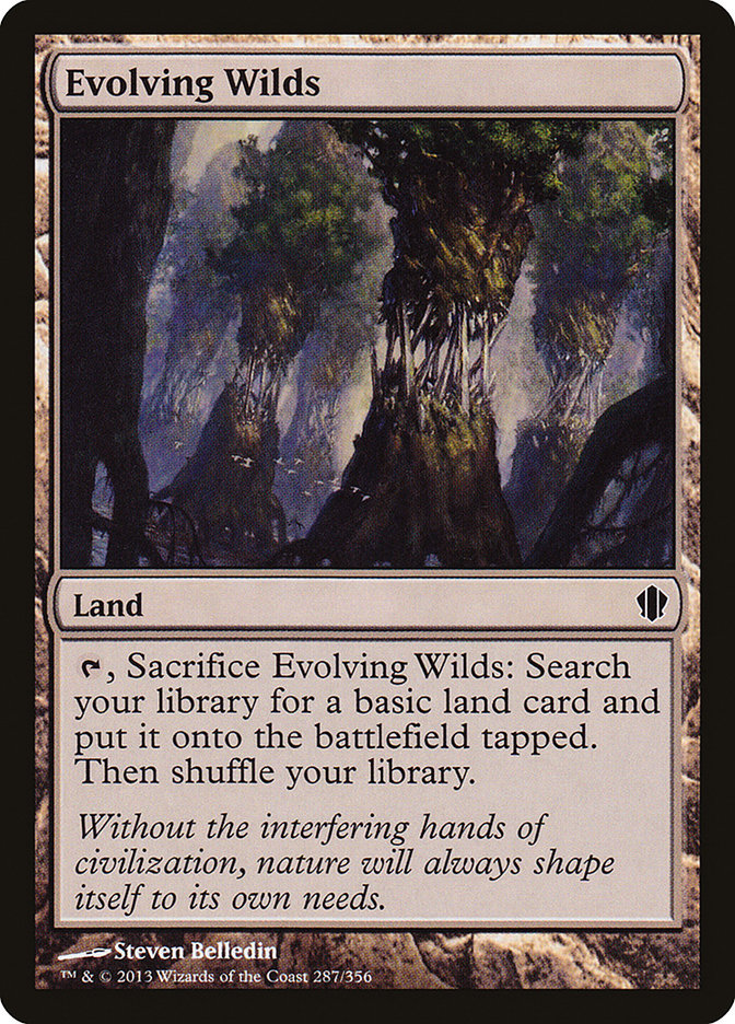 Evolving Wilds [Commander 2013] | Boutique FDB TCG