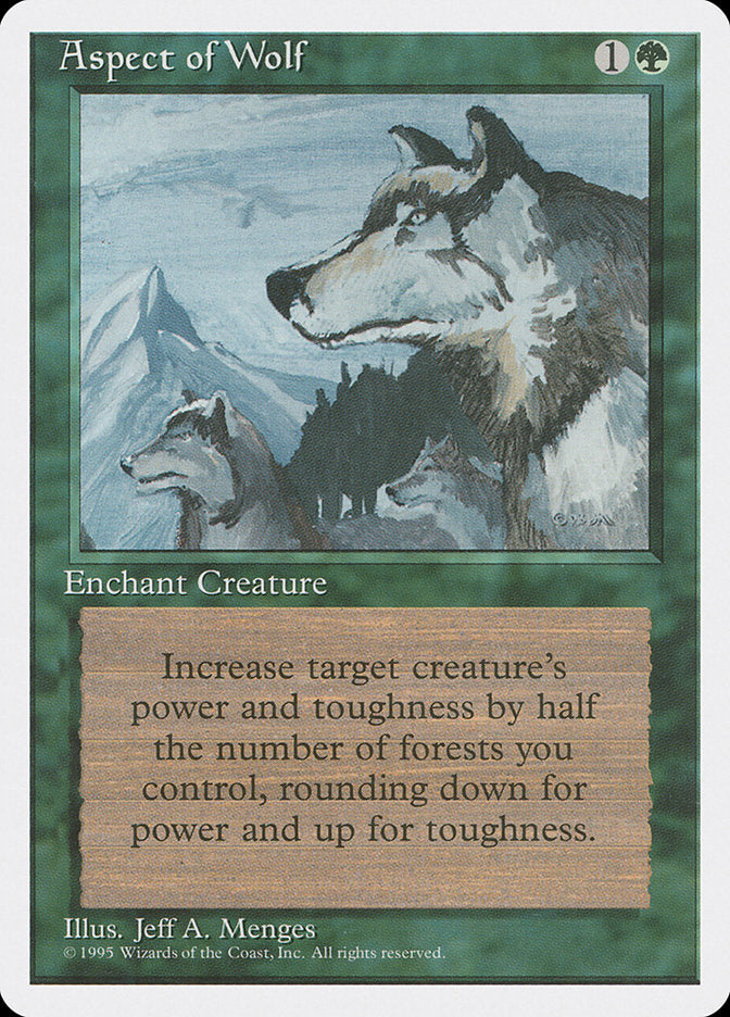 Aspect of Wolf [Fourth Edition] | Boutique FDB TCG