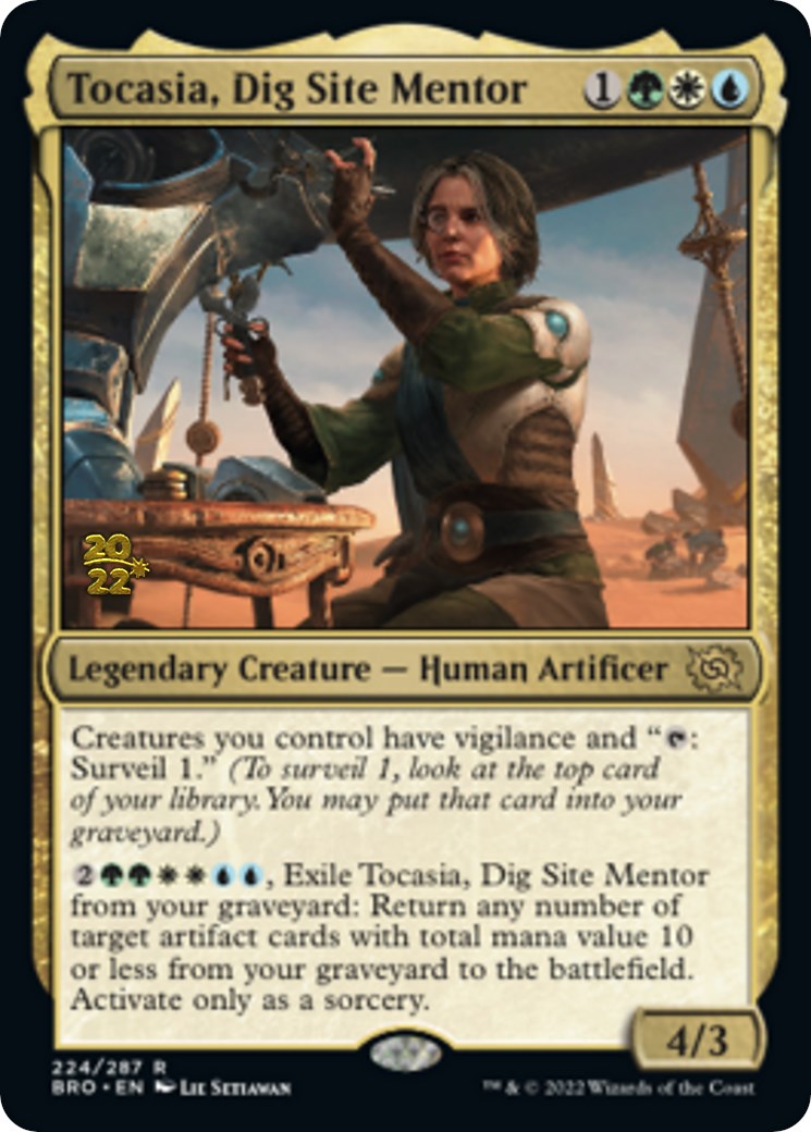 Tocasia, Dig Site Mentor [The Brothers' War Prerelease Promos] | Boutique FDB TCG