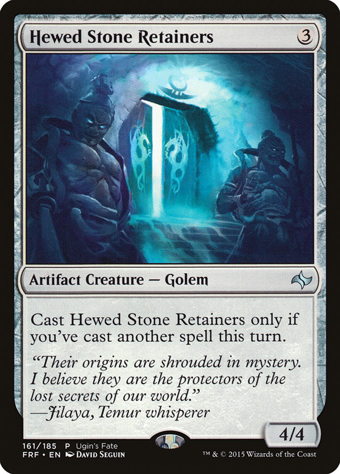 Hewed Stone Retainers [Ugin's Fate] | Boutique FDB TCG