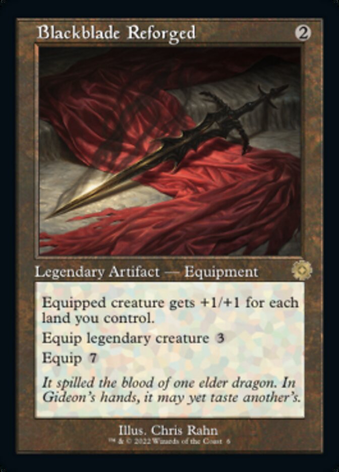 Blackblade Reforged (Retro) [The Brothers' War Retro Artifacts] | Boutique FDB TCG