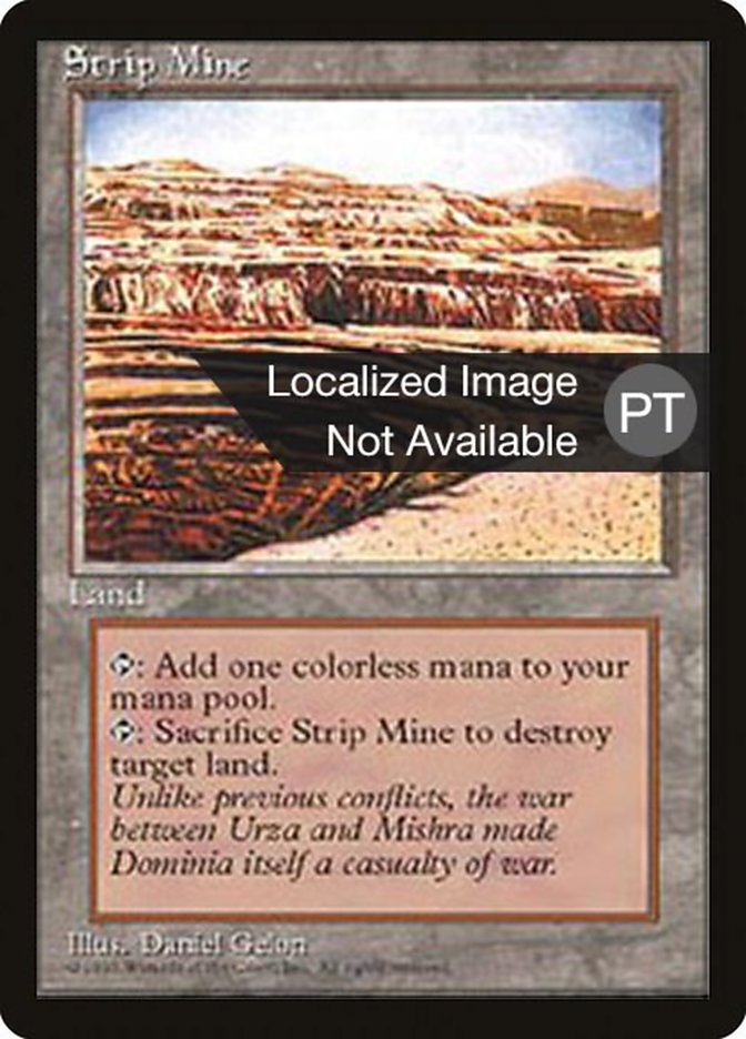 Strip Mine [Fourth Edition (Foreign Black Border)] | Boutique FDB TCG