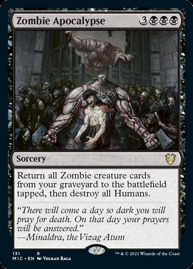 Zombie Apocalypse [Innistrad: Midnight Hunt Commander] | Boutique FDB TCG