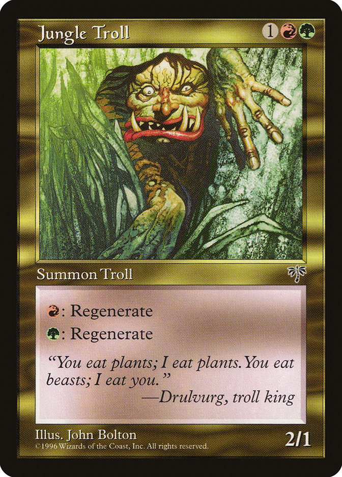 Jungle Troll [Mirage] | Boutique FDB TCG