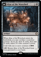 Altar of the Wretched // Wretched Bonemass [The Lost Caverns of Ixalan Commander] | Boutique FDB TCG