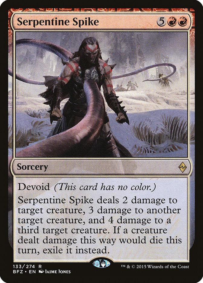 Serpentine Spike [Battle for Zendikar] | Boutique FDB TCG