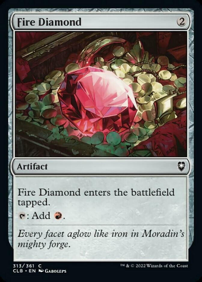 Fire Diamond [Commander Legends: Battle for Baldur's Gate] | Boutique FDB TCG