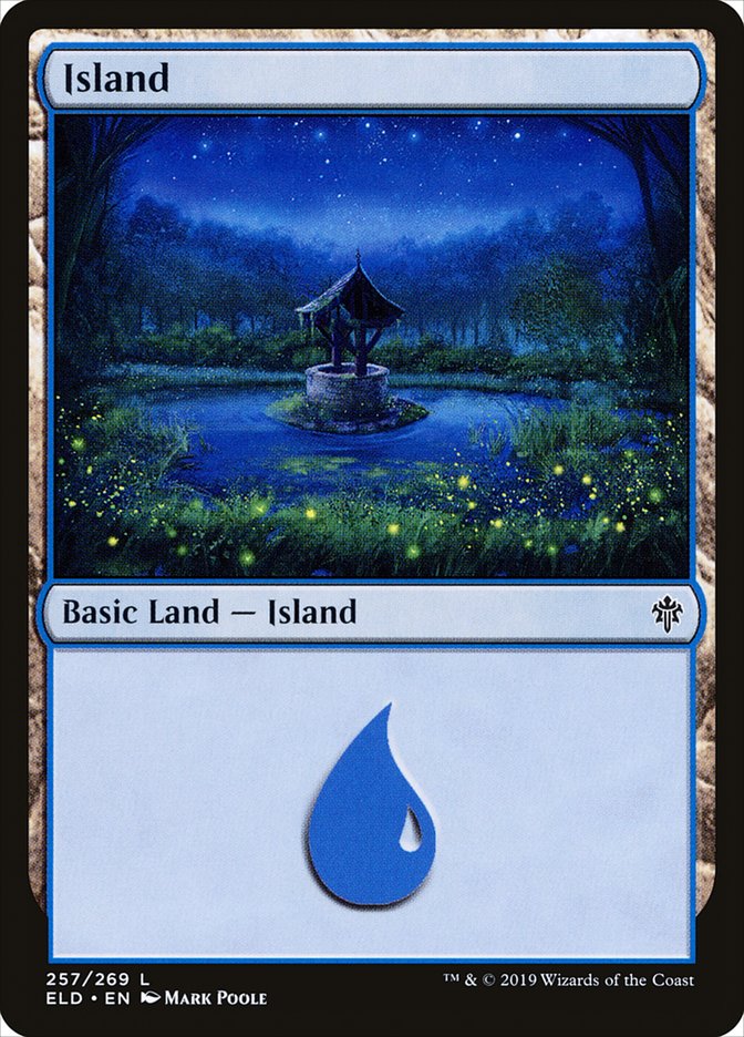 Island (257) [Throne of Eldraine] | Boutique FDB TCG