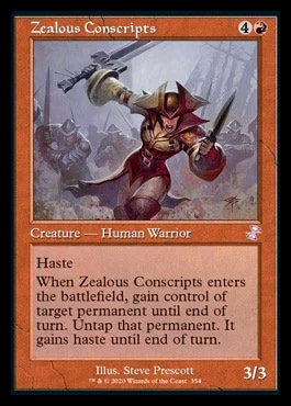 Zealous Conscripts (Timeshifted) [Time Spiral Remastered] | Boutique FDB TCG