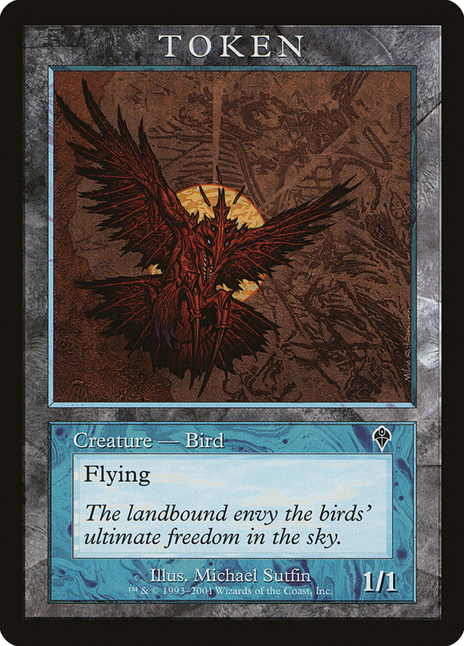 Bird Token [Magic Player Rewards 2001] | Boutique FDB TCG