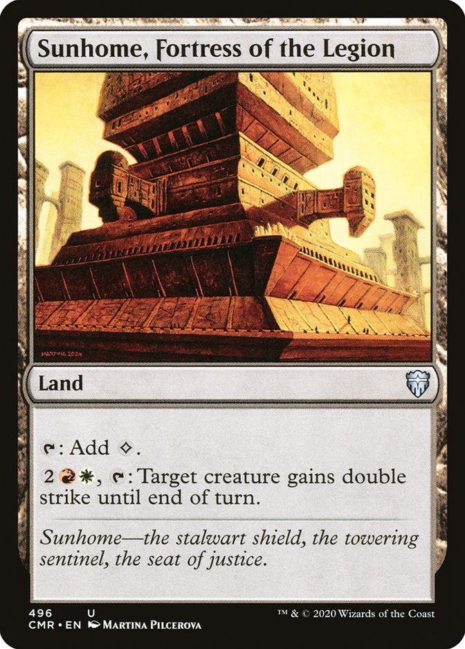Sunhome, Fortress of the Legion [Commander Legends] | Boutique FDB TCG