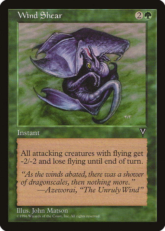 Wind Shear [Visions] | Boutique FDB TCG