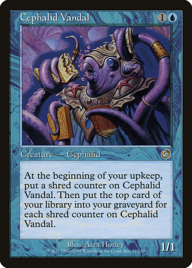 Cephalid Vandal [Torment] | Boutique FDB TCG