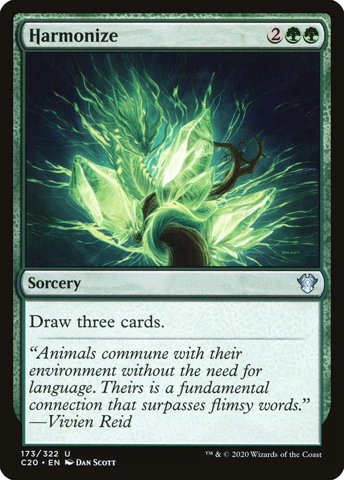 Harmonize [Commander 2020] | Boutique FDB TCG