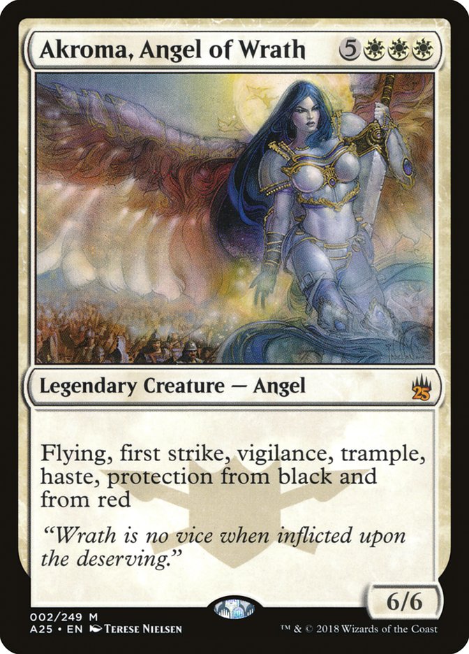 Akroma, Angel of Wrath [Masters 25] | Boutique FDB TCG