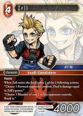 Zell [Opus VI] | Boutique FDB TCG