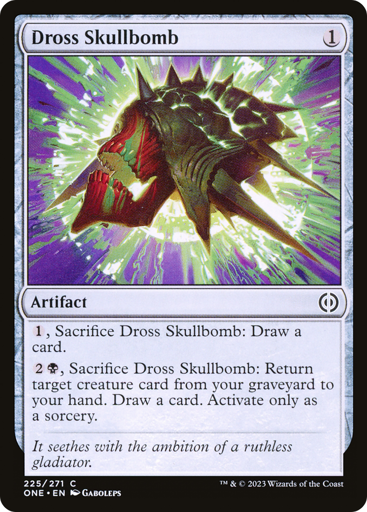 Dross Skullbomb [Phyrexia: All Will Be One] | Boutique FDB TCG