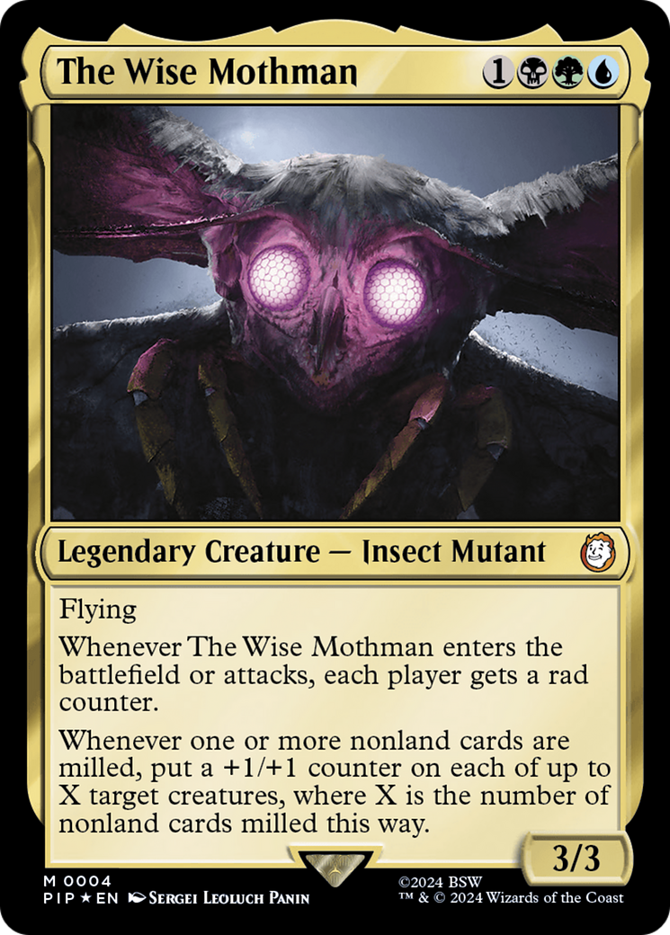 The Wise Mothman [Fallout] | Boutique FDB TCG