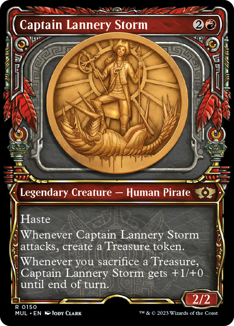 Captain Lannery Storm (Halo Foil) [Multiverse Legends] | Boutique FDB TCG