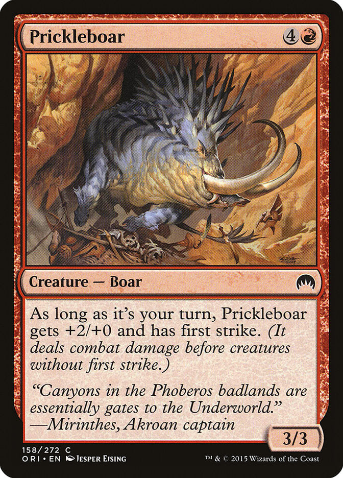 Prickleboar [Magic Origins] | Boutique FDB TCG