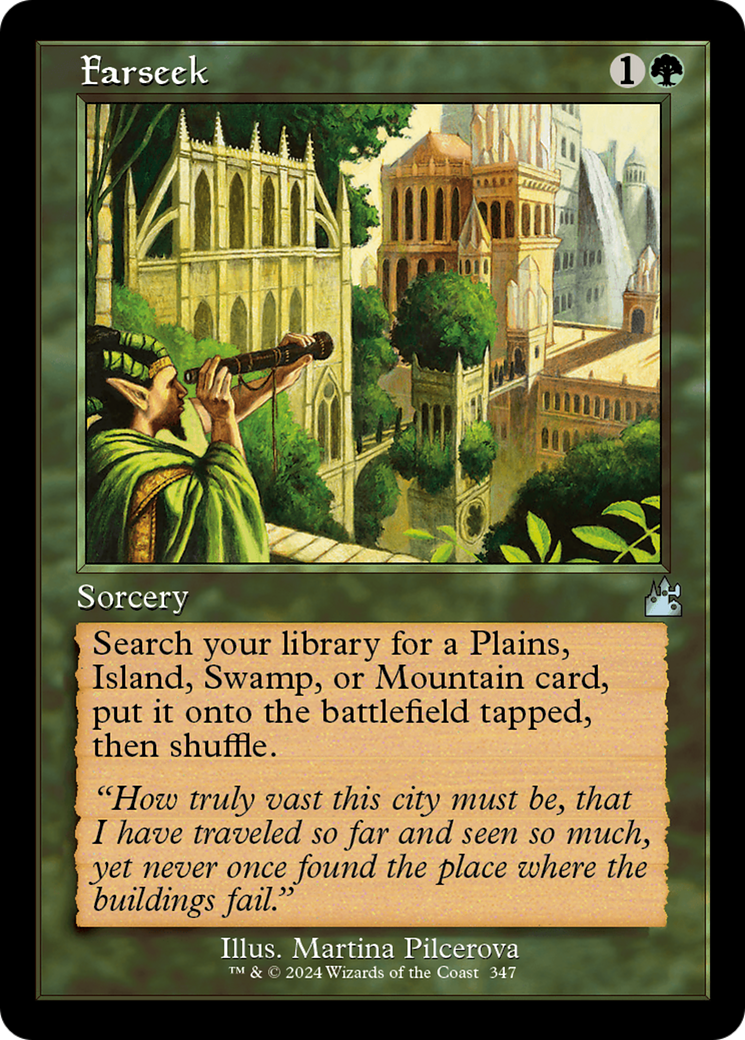 Farseek (Retro Frame) [Ravnica Remastered] | Boutique FDB TCG