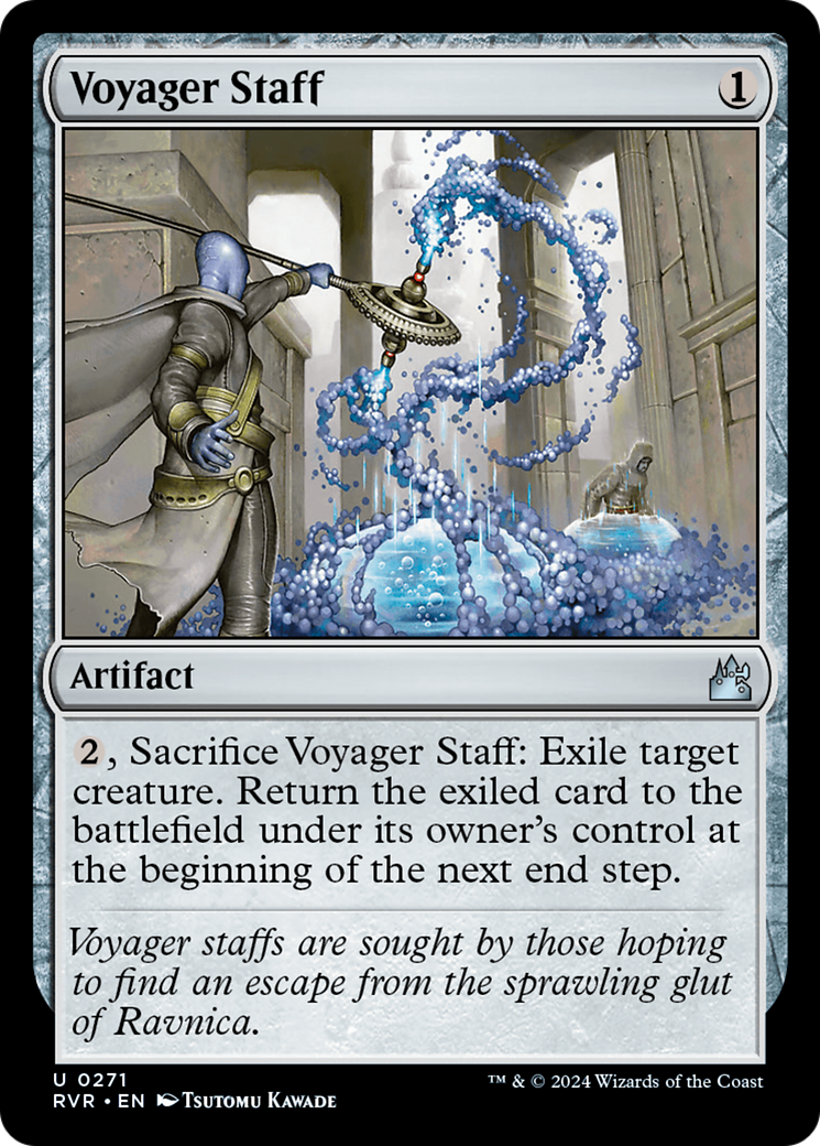 Voyager Staff [Ravnica Remastered] | Boutique FDB TCG