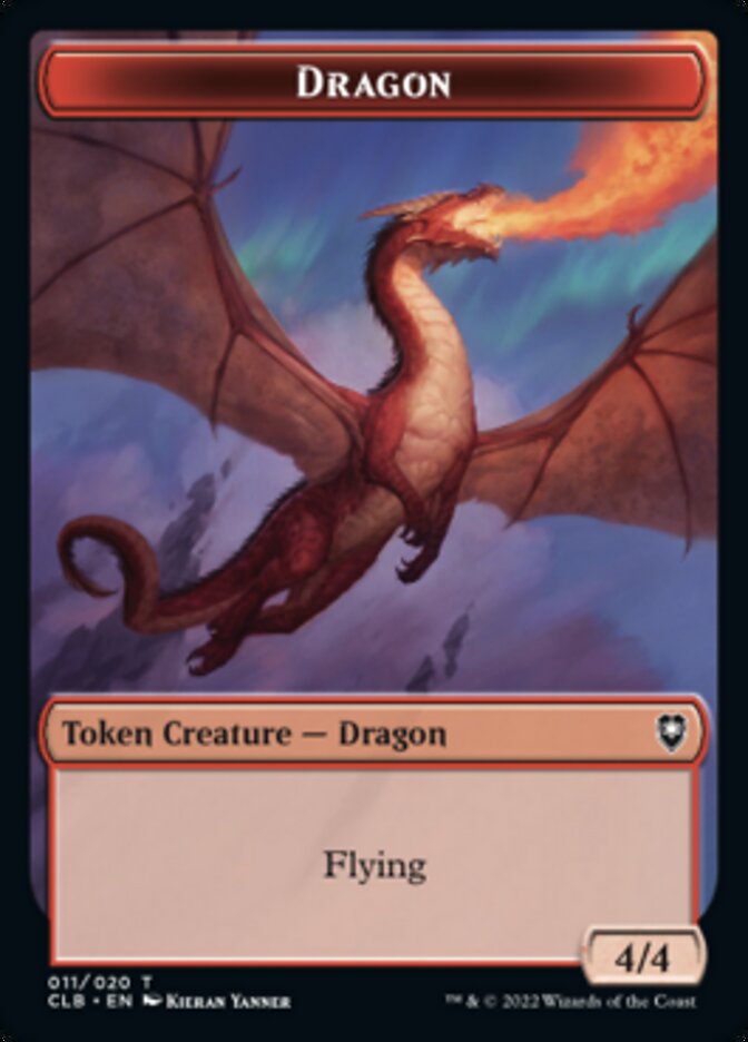 Dragon Token [Commander Legends: Battle for Baldur's Gate Tokens] | Boutique FDB TCG