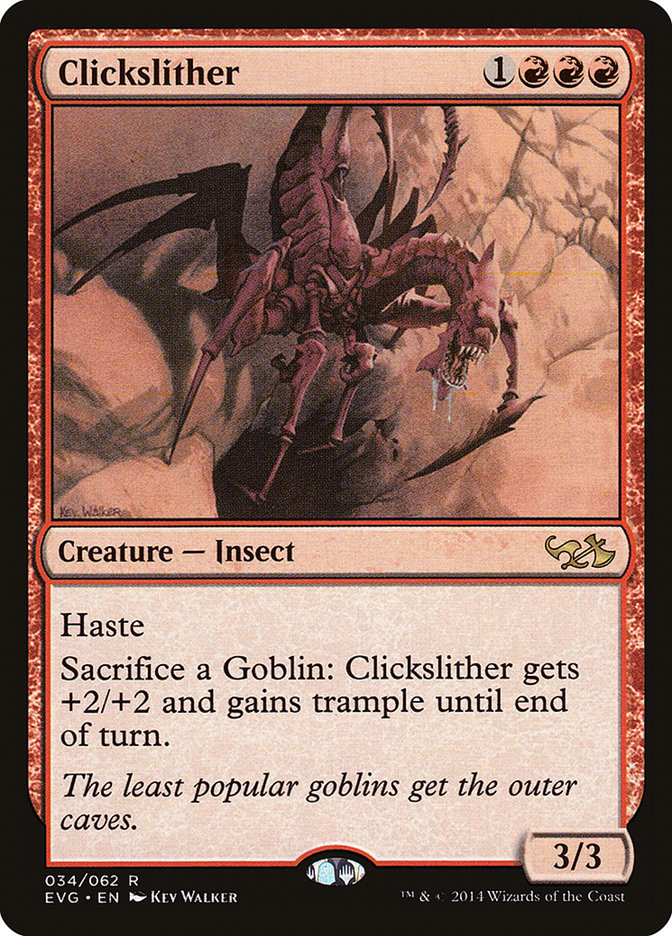 Clickslither (Elves vs. Goblins) [Duel Decks Anthology] | Boutique FDB TCG