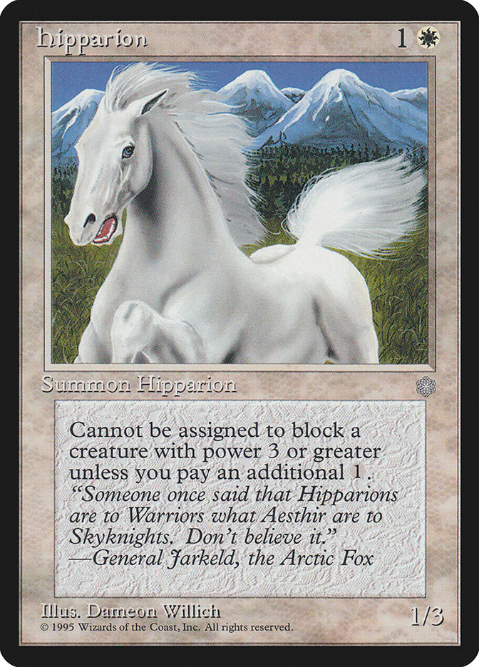 Hipparion [Ice Age] | Boutique FDB TCG