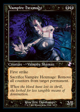 Vampire Hexmage (Timeshifted) [Time Spiral Remastered] | Boutique FDB TCG