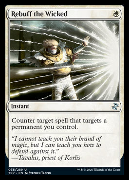 Rebuff the Wicked [Time Spiral Remastered] | Boutique FDB TCG