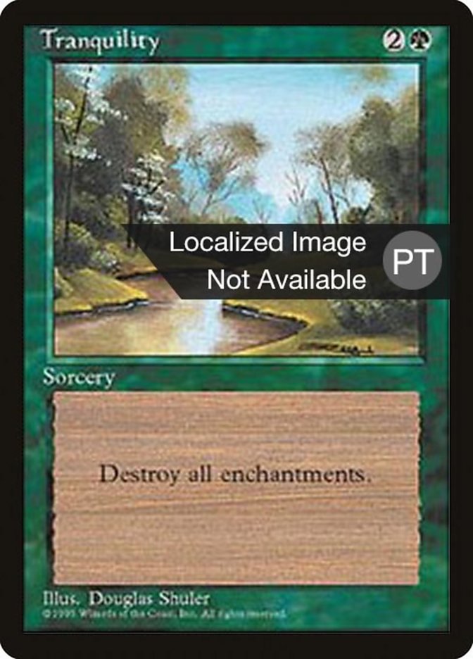 Tranquility [Fourth Edition (Foreign Black Border)] | Boutique FDB TCG