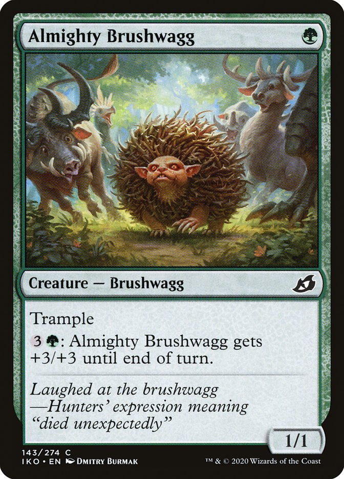 Almighty Brushwagg [Ikoria: Lair of Behemoths] | Boutique FDB TCG