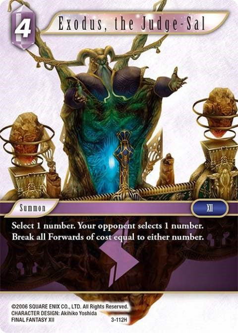 Exodus, the Judge-Sal [Opus III] | Boutique FDB TCG