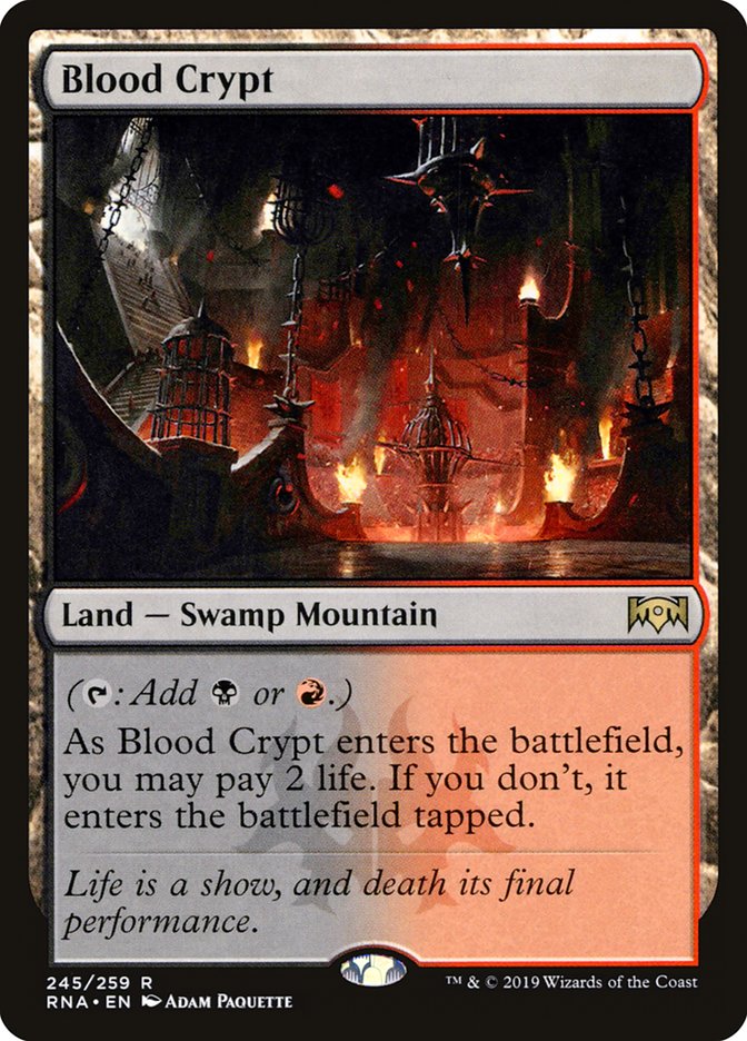 Blood Crypt [Ravnica Allegiance] | Boutique FDB TCG