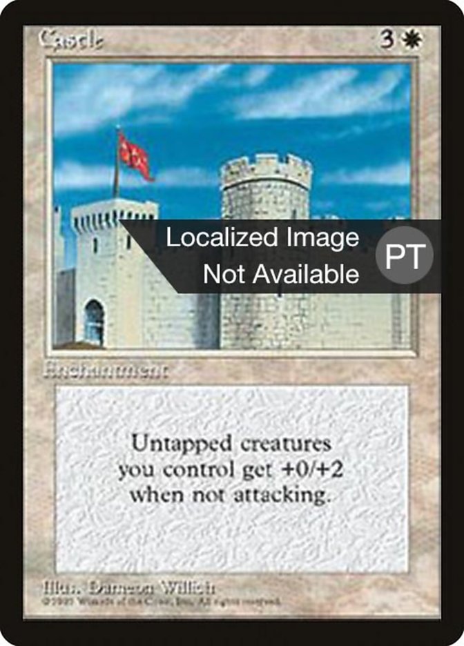 Castle [Fourth Edition (Foreign Black Border)] | Boutique FDB TCG