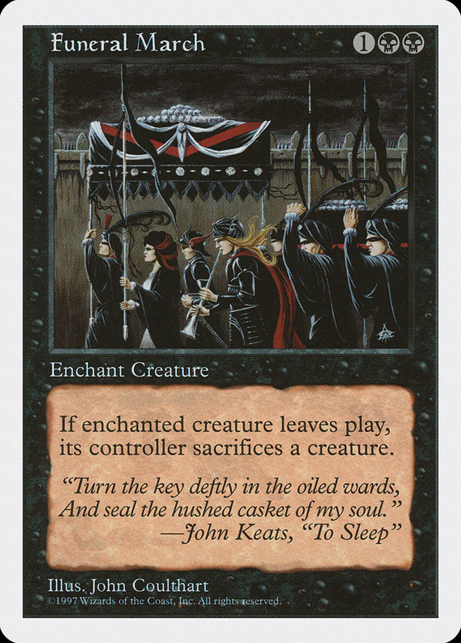 Funeral March [Fifth Edition] | Boutique FDB TCG