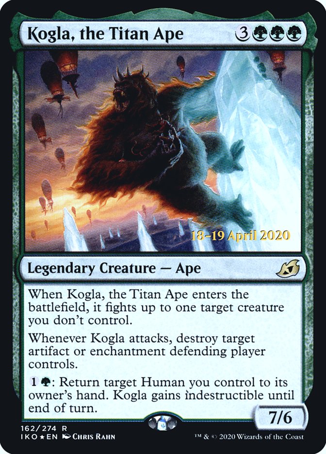 Kogla, the Titan Ape [Ikoria: Lair of Behemoths Prerelease Promos] | Boutique FDB TCG