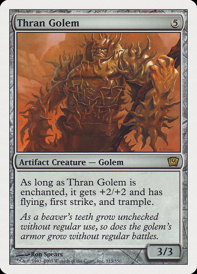 Thran Golem [Ninth Edition] | Boutique FDB TCG