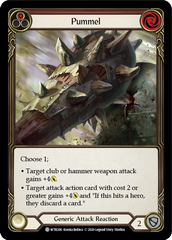 Pummel (Red) [U-WTR206] (Welcome to Rathe Unlimited)  Unlimited Normal | Boutique FDB TCG