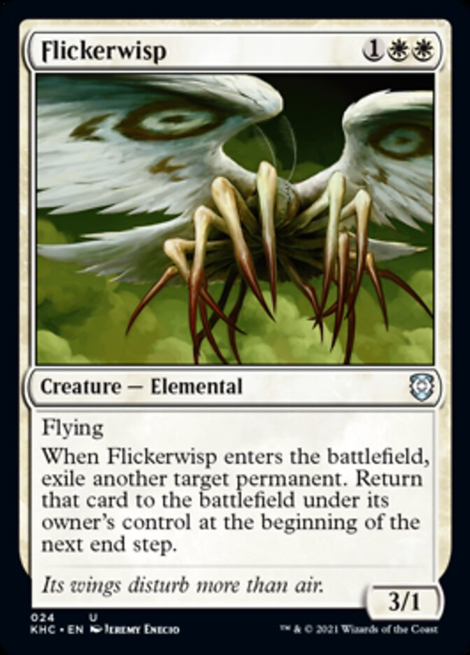 Flickerwisp [Kaldheim Commander] | Boutique FDB TCG