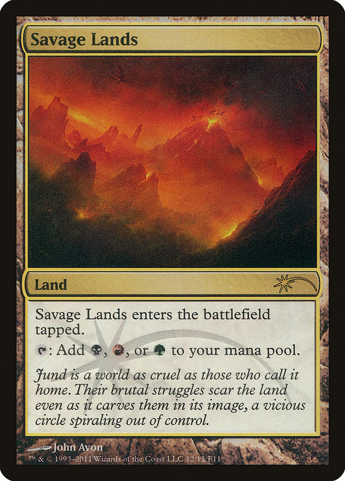 Savage Lands [Friday Night Magic 2011] | Boutique FDB TCG