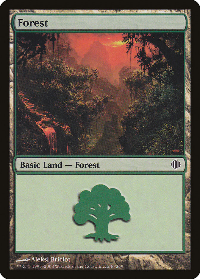 Forest (246) [Shards of Alara] | Boutique FDB TCG