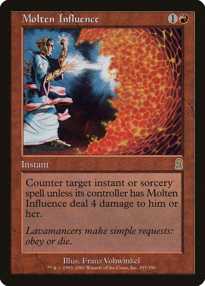 Molten Influence [Odyssey] | Boutique FDB TCG