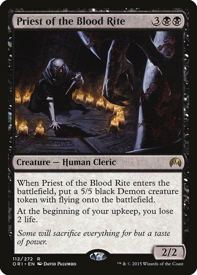 Priest of the Blood Rite [Magic Origins] | Boutique FDB TCG