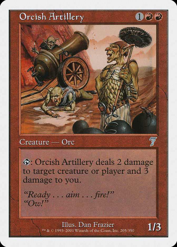 Orcish Artillery [Seventh Edition] | Boutique FDB TCG