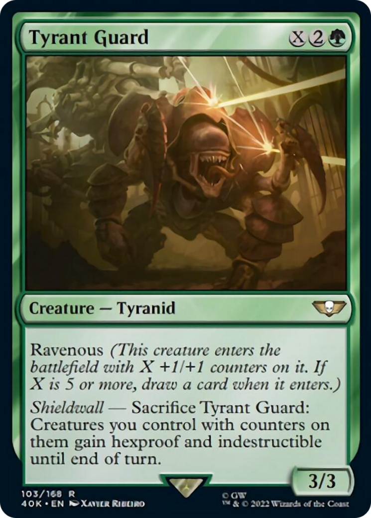 Tyrant Guard (Surge Foil) [Warhammer 40,000] | Boutique FDB TCG